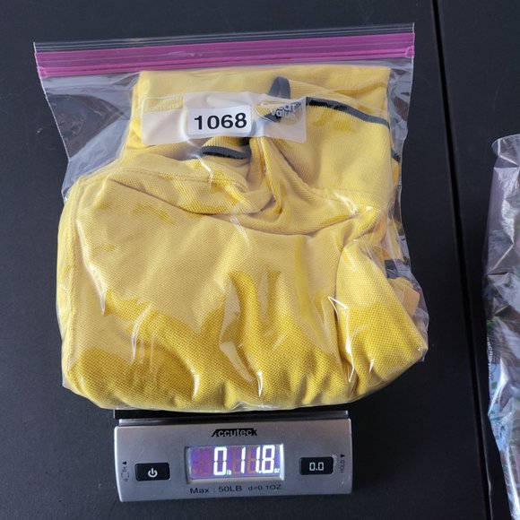 Vintage 90's Eddie Bauer Golf Mens EBTEK Yellow Polo Shirt Size Small Preppy - Picture 10 of 10